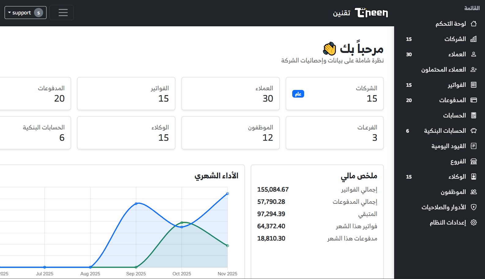 معاينة الواجهة